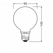 4W LED lemputė CLASSIC...