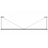 38W linijinis pakabinamas...