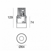 10W LED įleidžiamas...