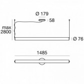 53W LED linijinis...