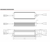 200W LED maitinimo šaltinis...