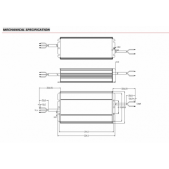 320W LED maitinimo šaltinis...