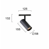 21W LED akcentinis...