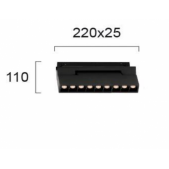 12W LED šviestuvas į...