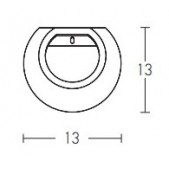 Sieninis šviestuvas, G9,...