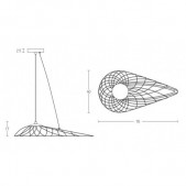 10W LED pakabinamas...
