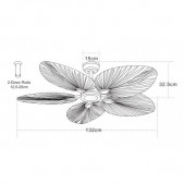 Ventiliatorius, rudas, 5...