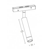 5W LED šviestuvas į...