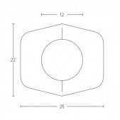 Sieninis šviestuvas, G9,...