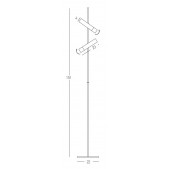7W LED pastatomas...