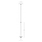 3W LED pakabinamas...