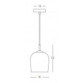 Pakabinamas šviestuvas,...