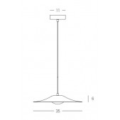 10W LED pakabinamas...