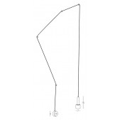 7W LED sieninis šviestuvas,...