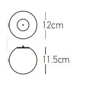 5W LED pakabinamas...