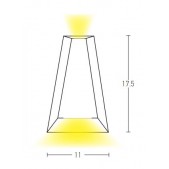 2x3W LED paviršinis lauko...
