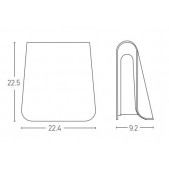 6W LED paviršinis lauko...