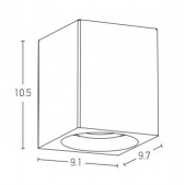 4W LED paviršinis lauko...