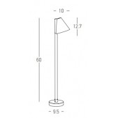 6W LED pastatomas lauko...