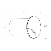 3W LED įleidžiamas į žemę...