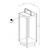 3W LED pastatomas lauko...