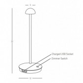 2W LED pastatomas lauko...