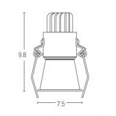 10W LED įleidžiamas...