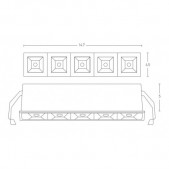 11W LED įleidžiamas...