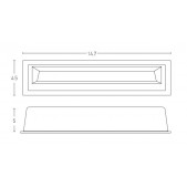 12W LED įleidžiamas lauko...