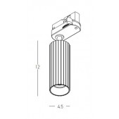 7W LED šviestuvas į 3 fazių...
